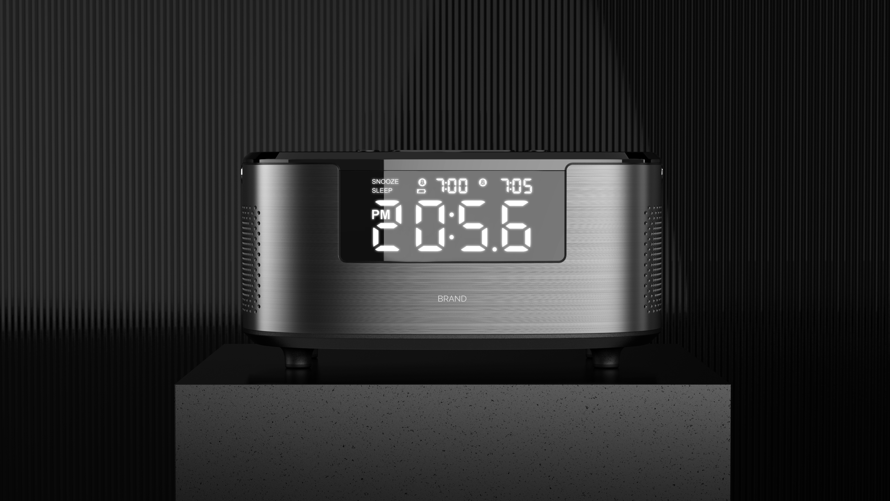 Wireless charging，Clock，alarm clock，loudspeaker box，Bluetooth，