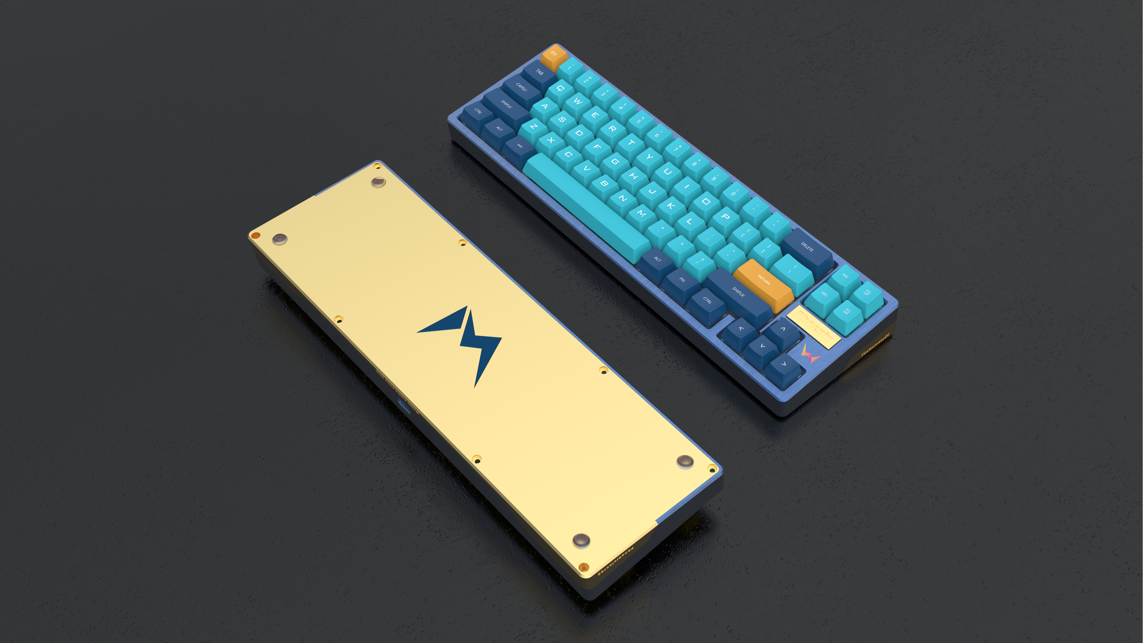 Mechanical keyboard color matching rendering，Mechanical keyboard color matching rendering，