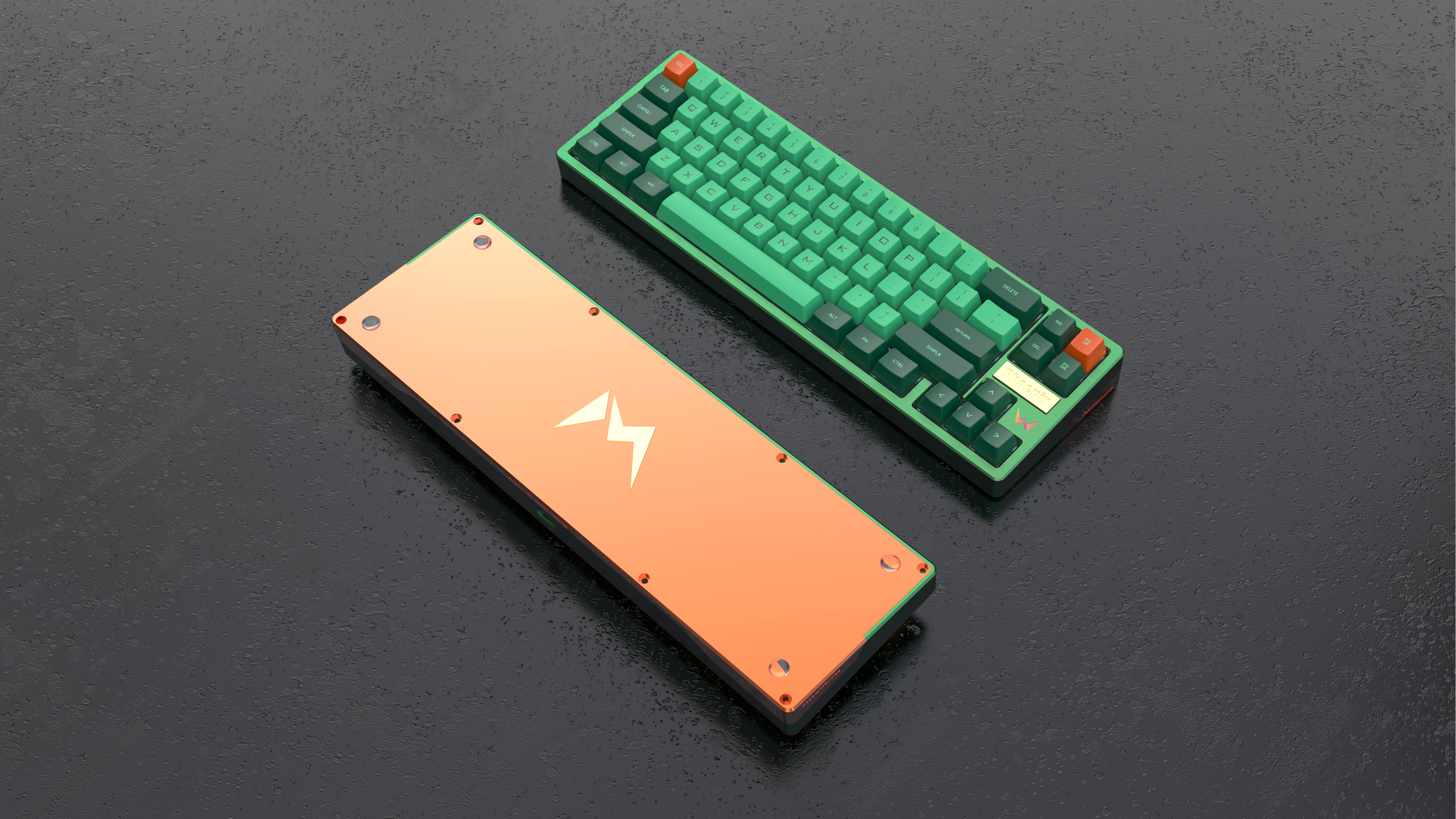 Mechanical keyboard color matching rendering，Mechanical keyboard color matching rendering，