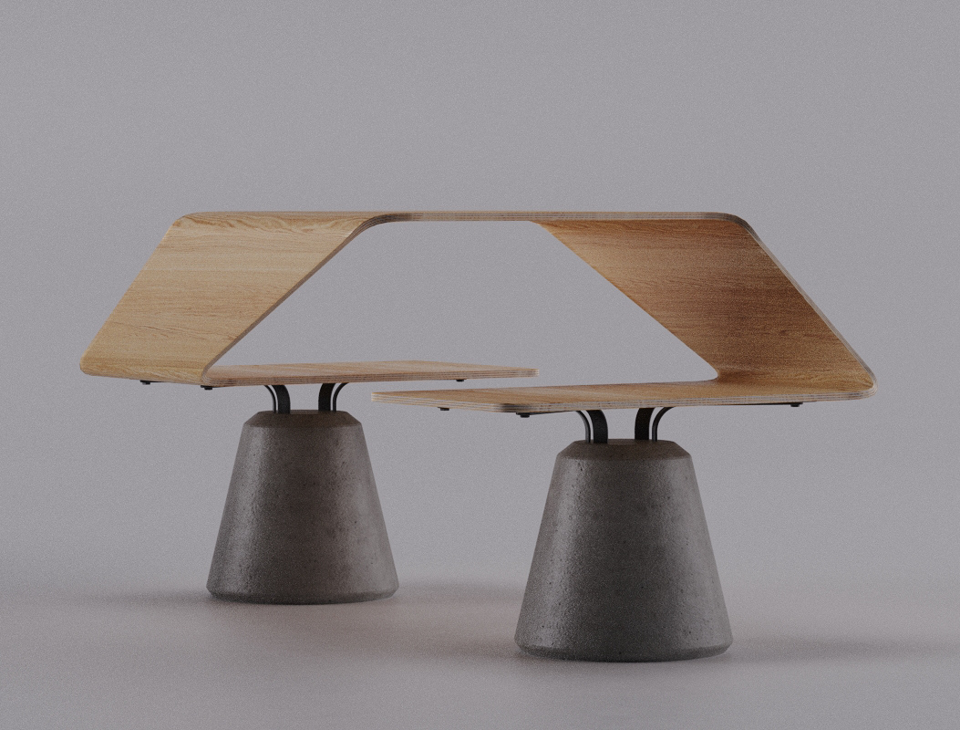 BERAMBER，Urban furniture，chair，Public seat，