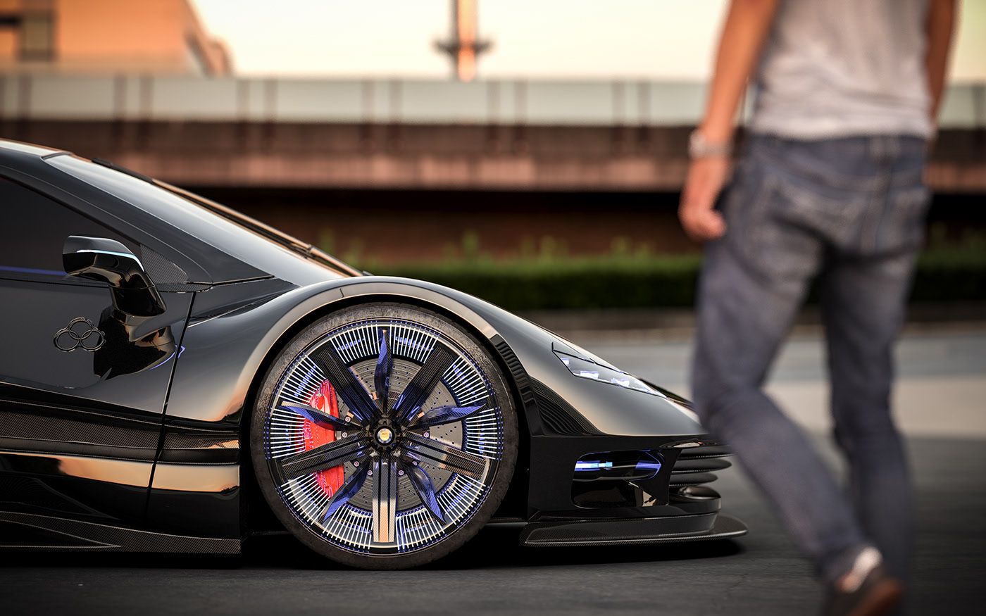 Sports car，H6 guerrillas，6-cylinder / 3-hydrogen battery，