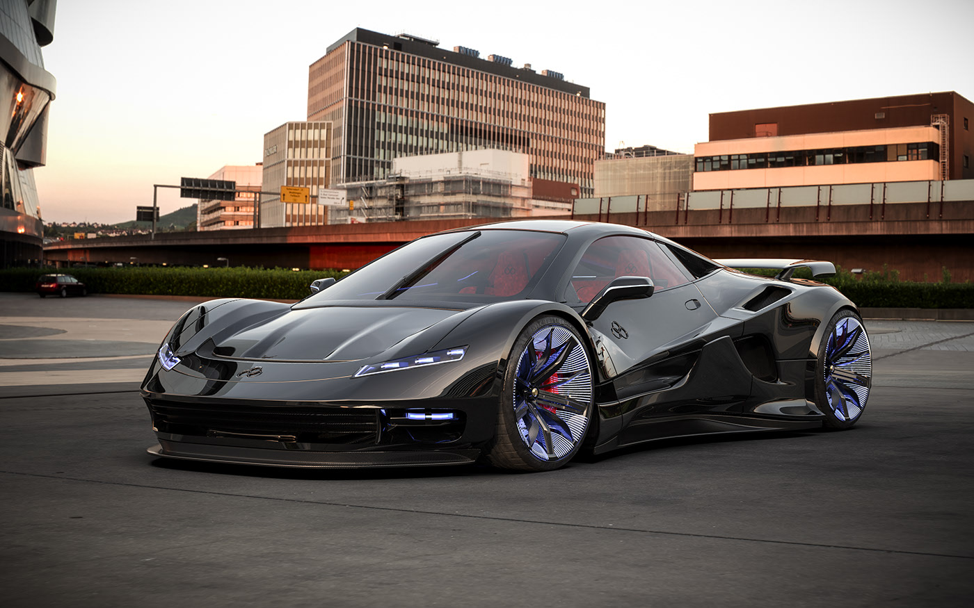 Sports car，H6 guerrillas，6-cylinder / 3-hydrogen battery，