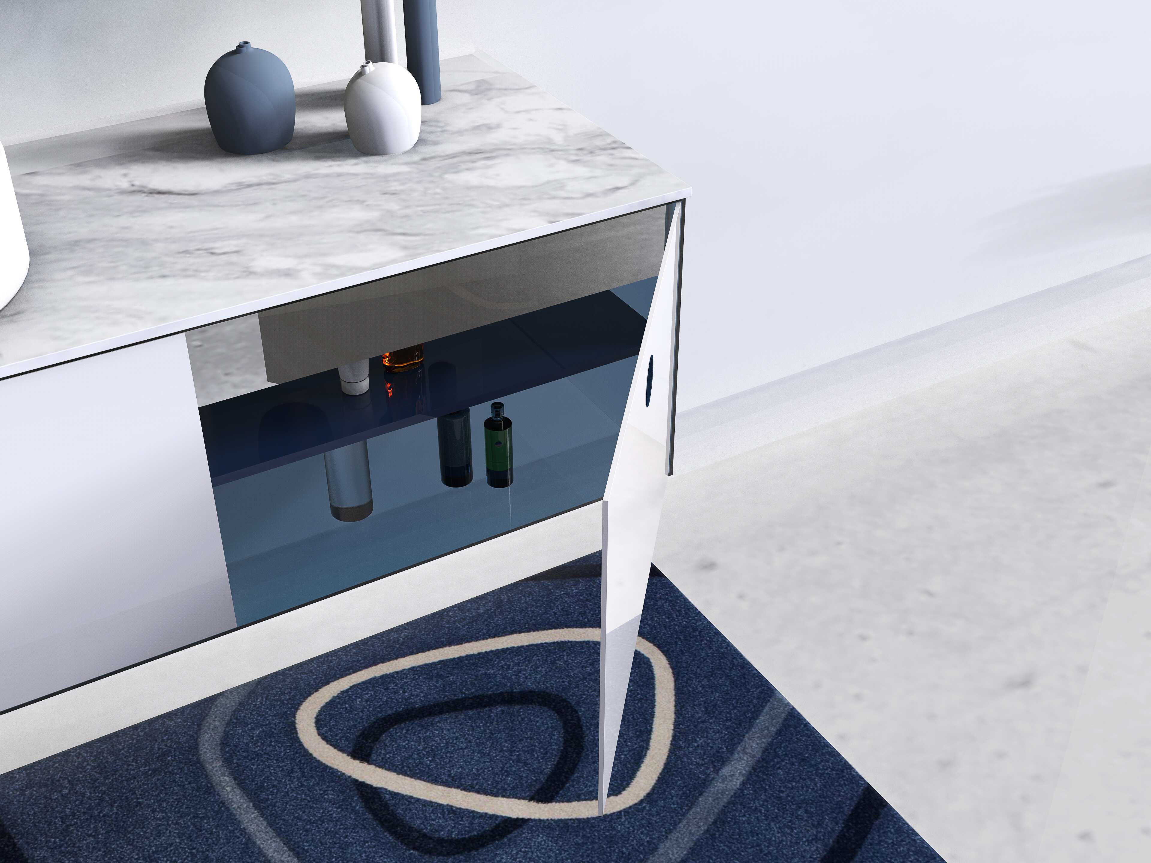 Bathroom cabinet Guofeng，