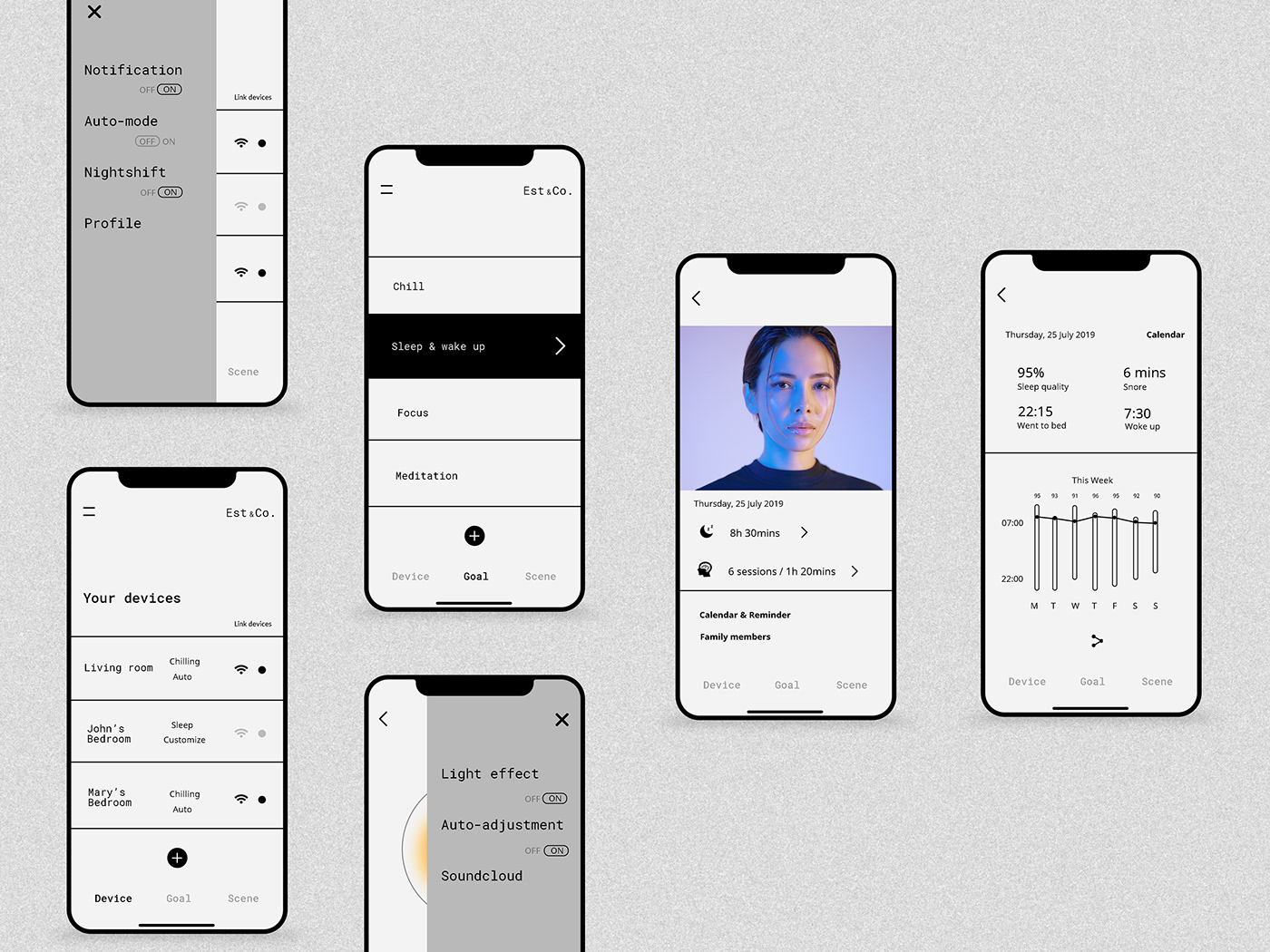 Est&Co，sound，Desk lamp，