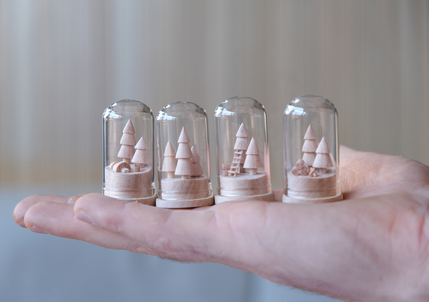 tiny tiny landscapes，Thibaut men's，decorate，Beech，Glass，