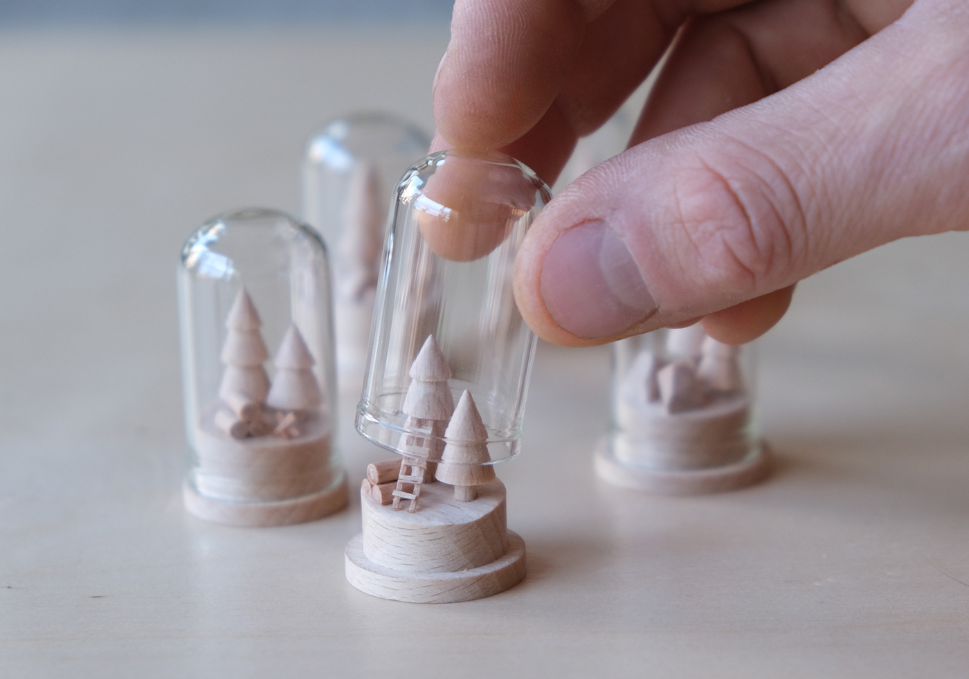 tiny tiny landscapes，Thibaut men's，decorate，Beech，Glass，