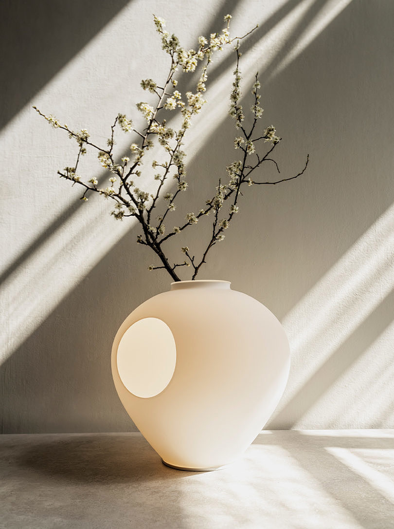 mother，Desk lamp，white，