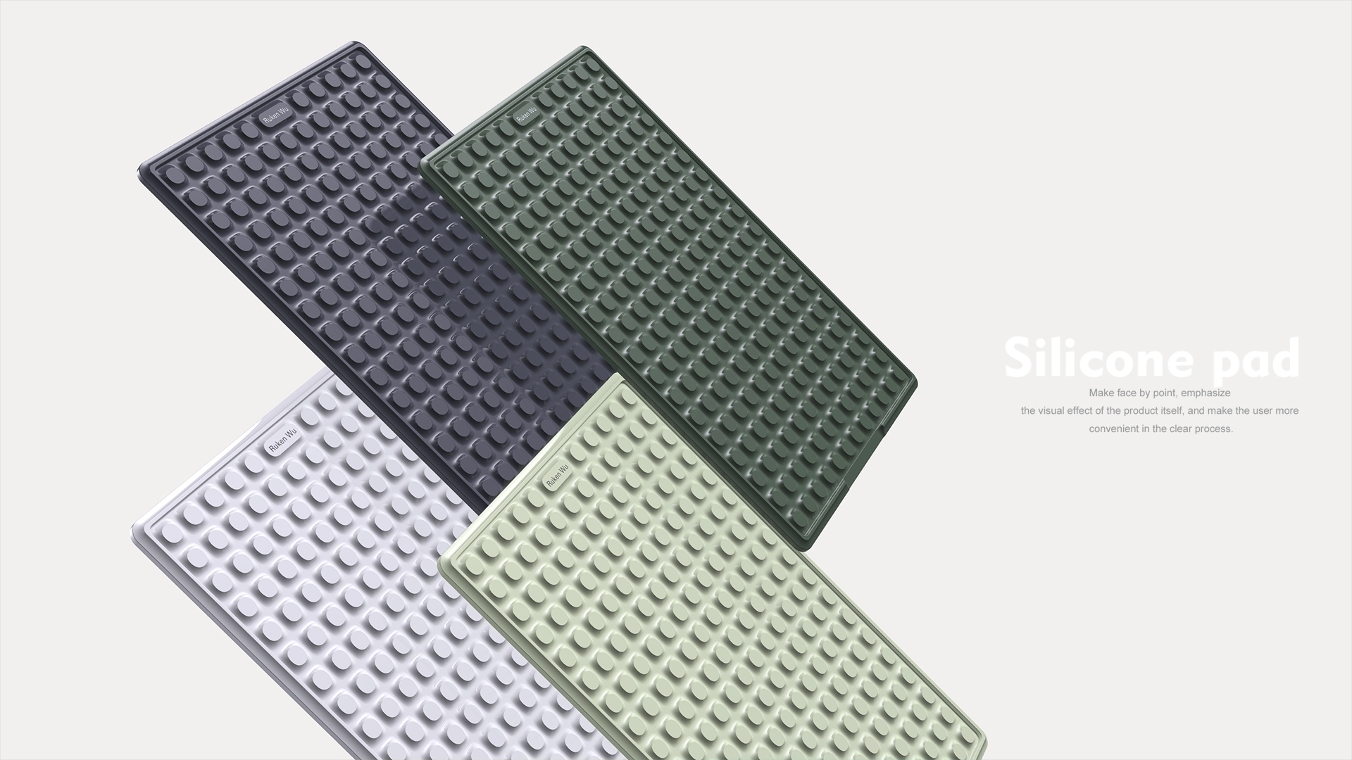 Drain pad，industrial design，product design，Kitchenware products，silica gel，