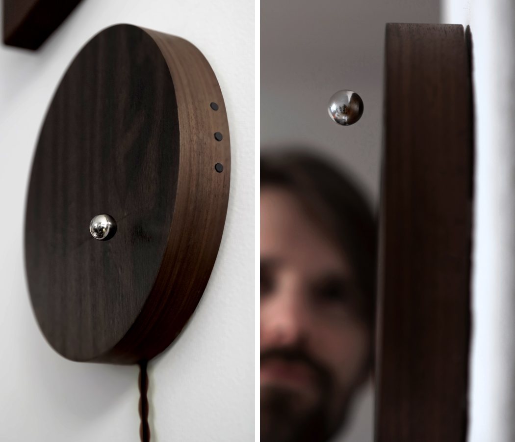 float，suspension，Clock，time，furniture design ，