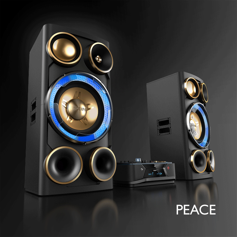 DJ instrument，Dazzle color，Philips，Subwoofer，electronic music，nitronx9，