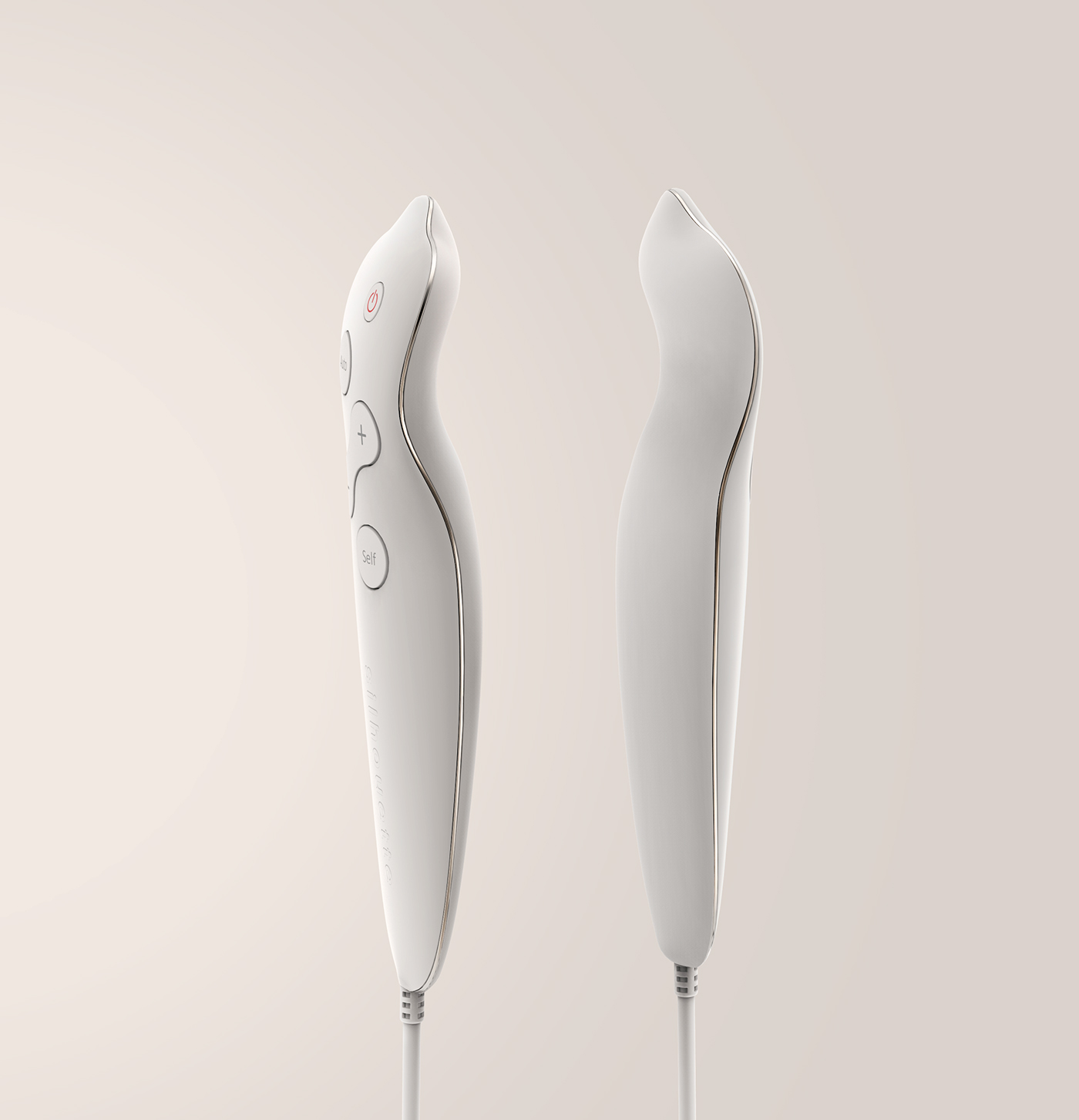 silhouette，Massage chair remote control，white，silhouette，Massage chair remote control，white，