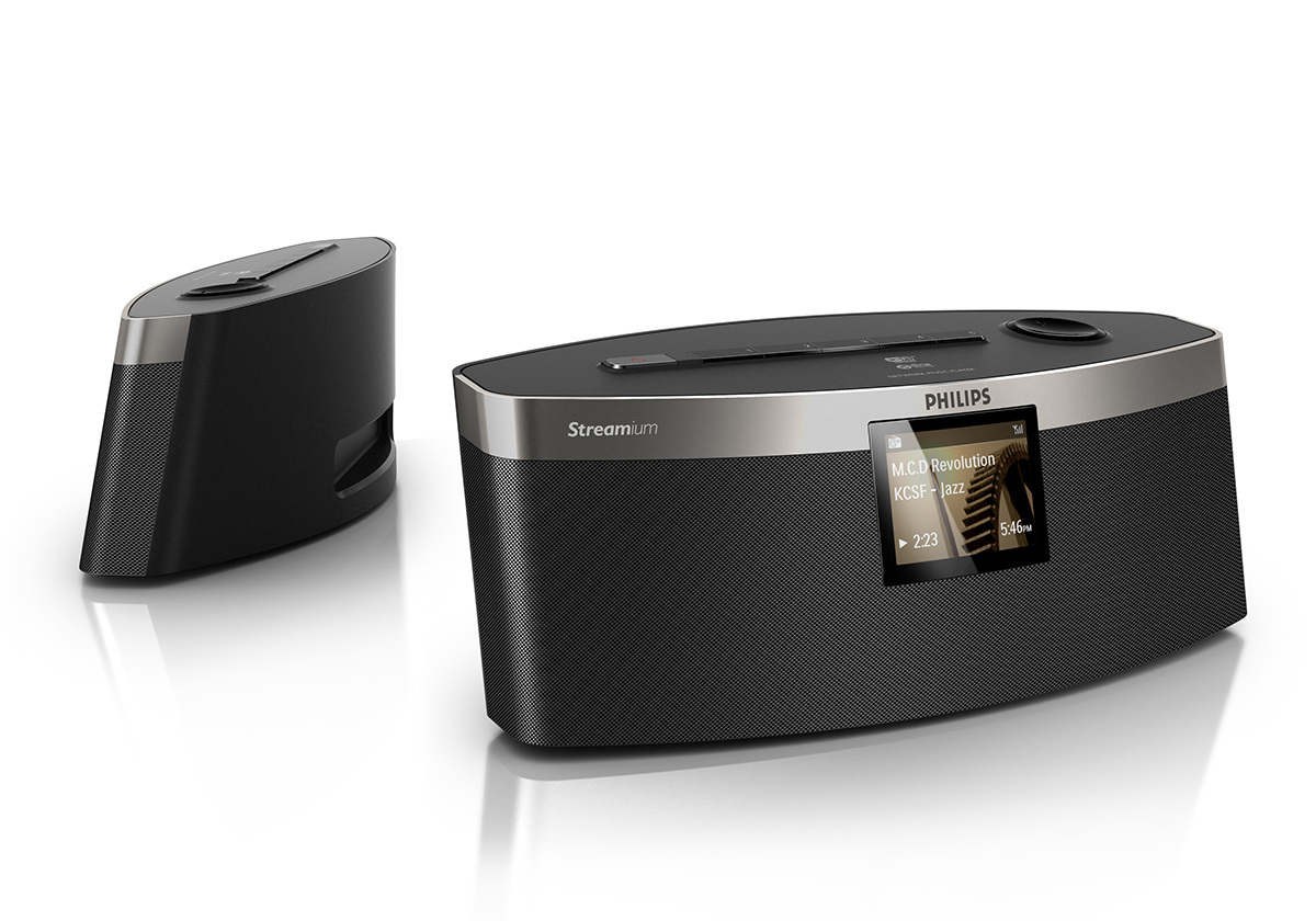 Philips，Music Stand ，streamium，np3300，industrial design，Brand design，