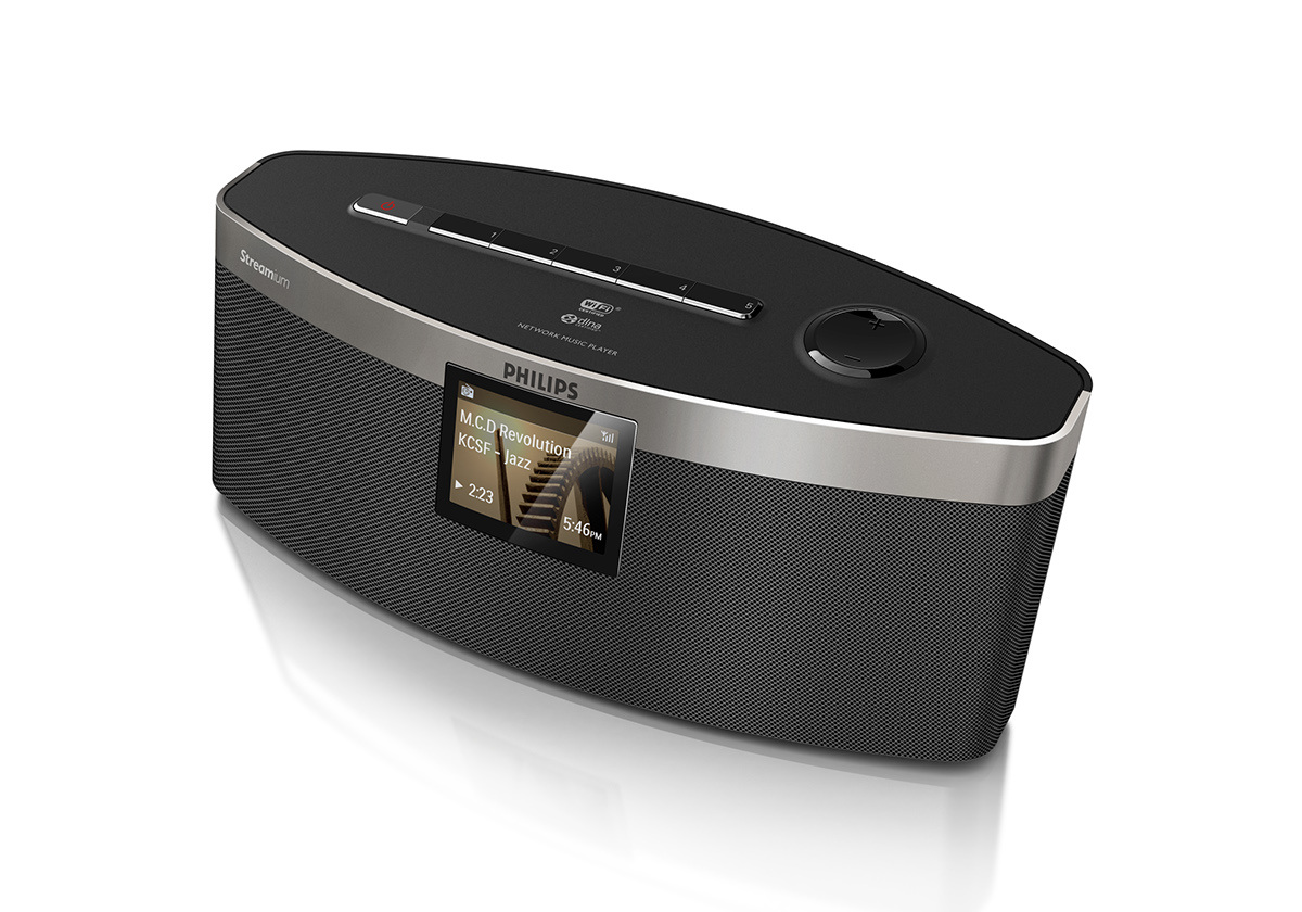 Philips，Music Stand ，streamium，np3300，industrial design，Brand design，