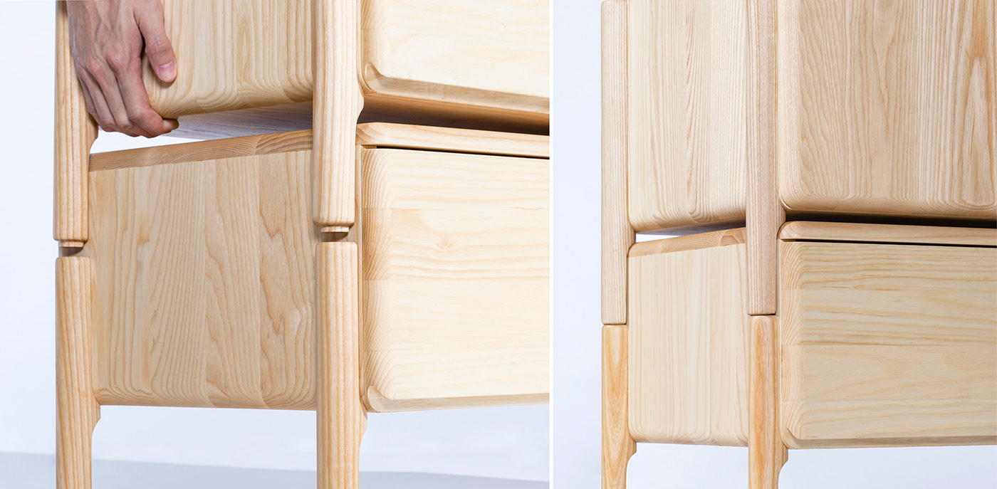 Moon combination cabinet，solid wood，Multiple combinations，