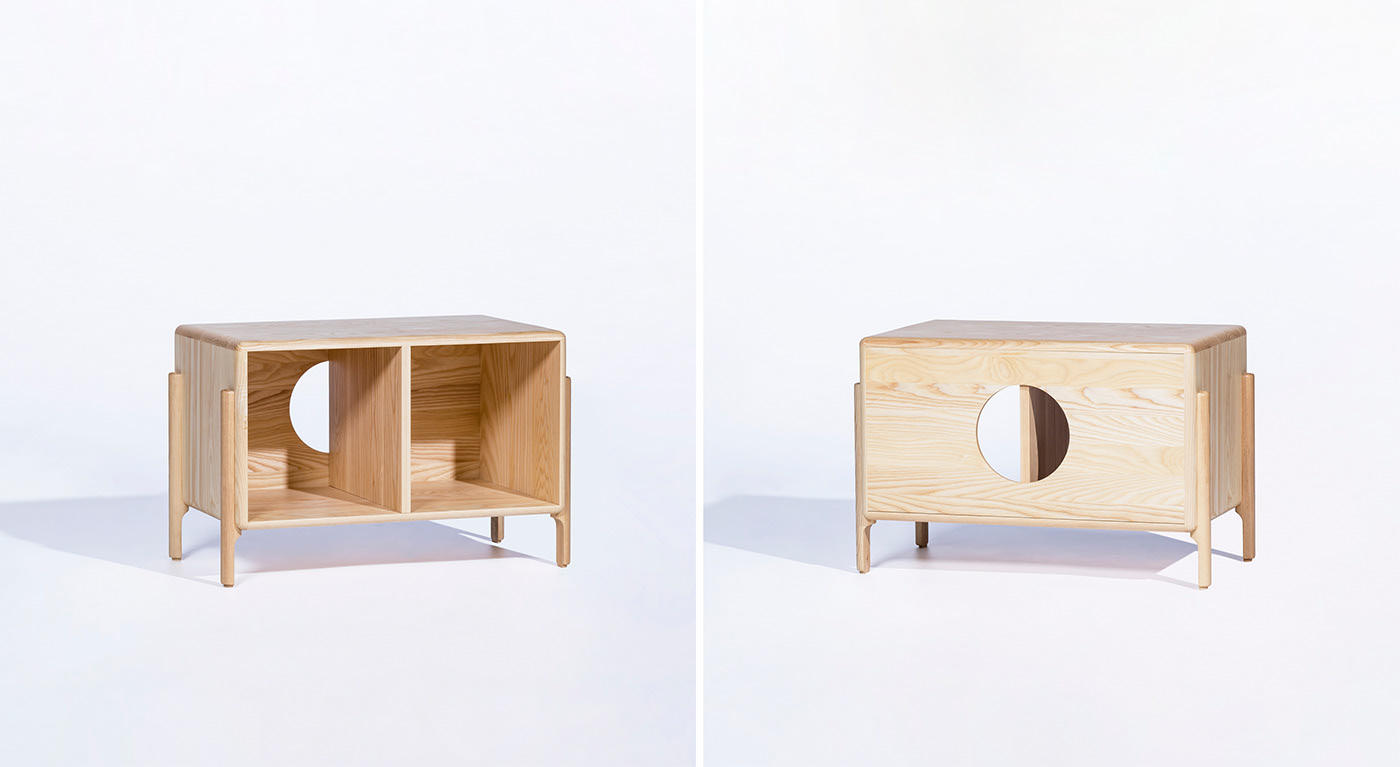 Moon combination cabinet，solid wood，Multiple combinations，