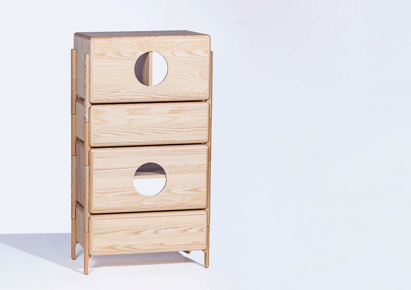 Moon combination cabinet，solid wood，Multiple combinations，