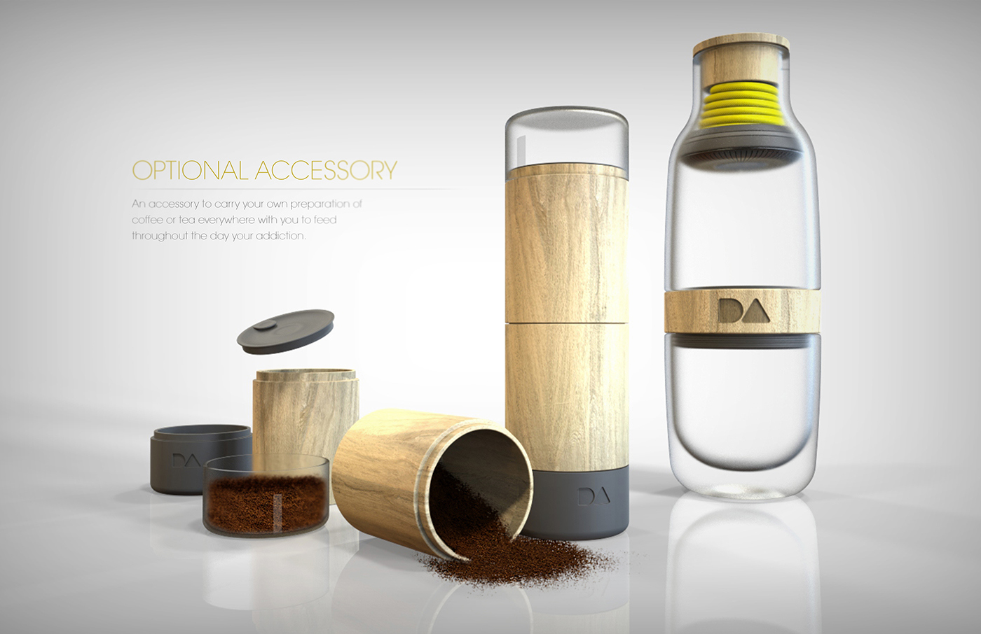 Cook Coffee，bottle，USB heating，originality，industrial design，