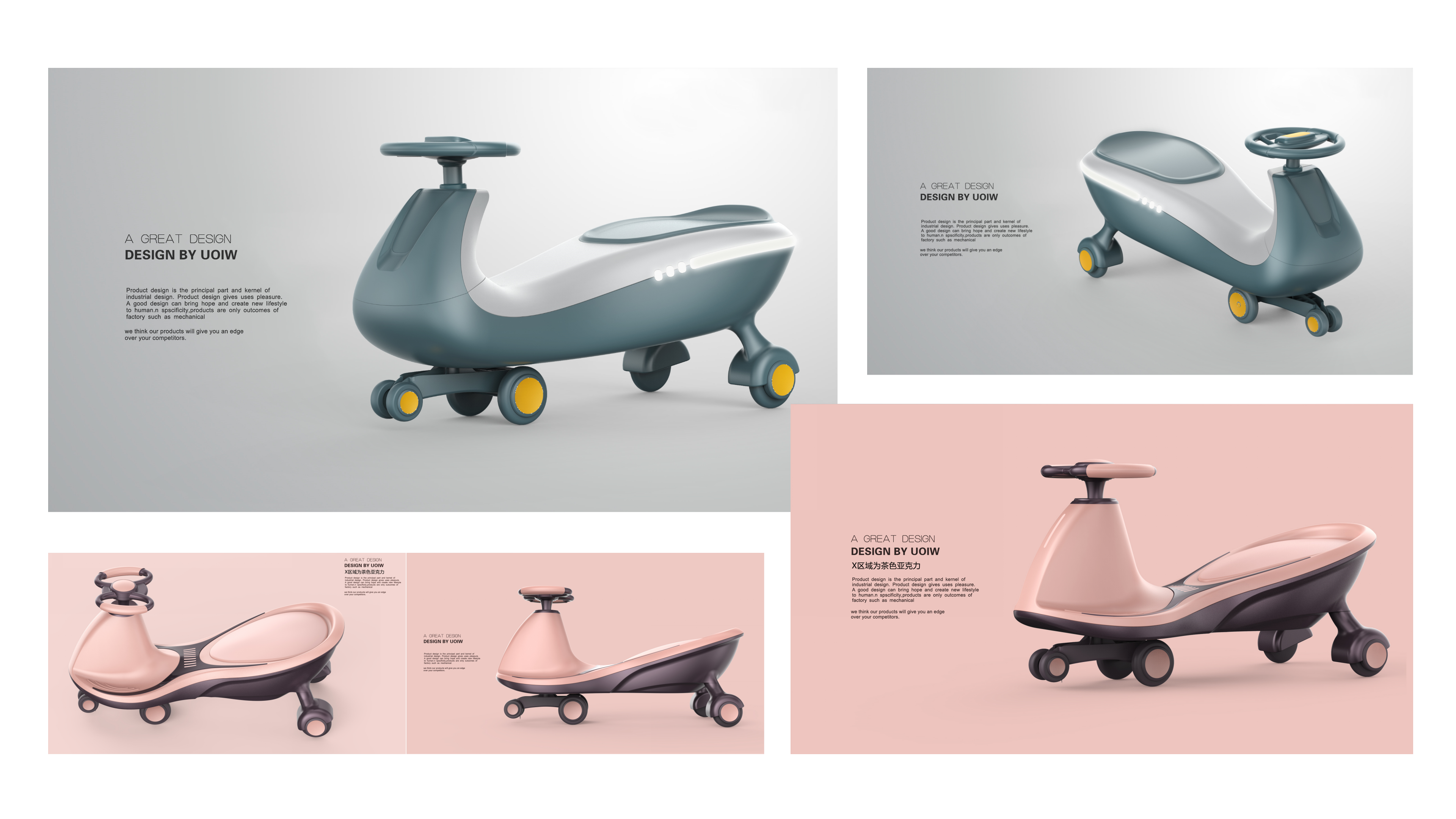 industrial design，sample reels，