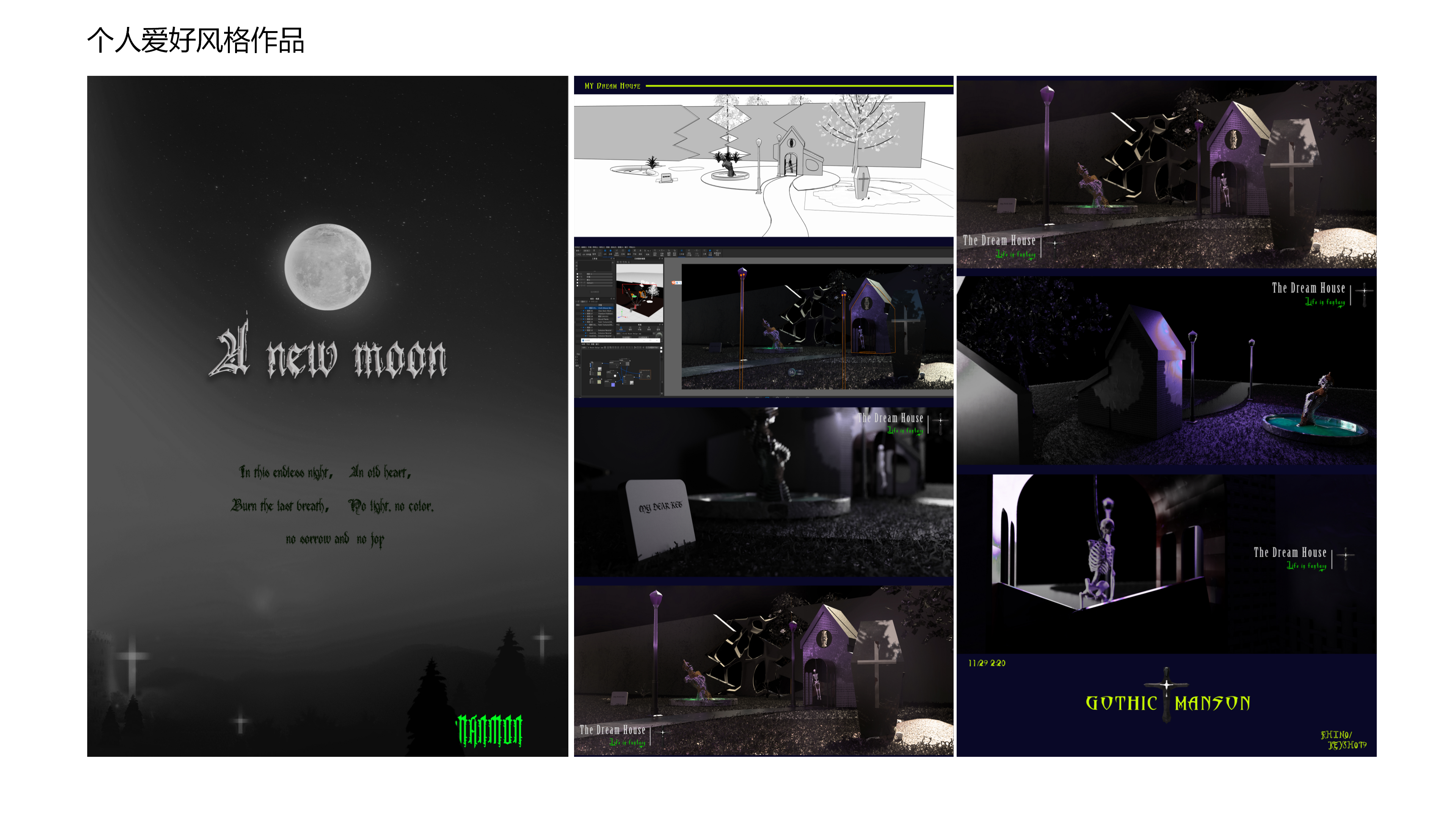 industrial design，sample reels，