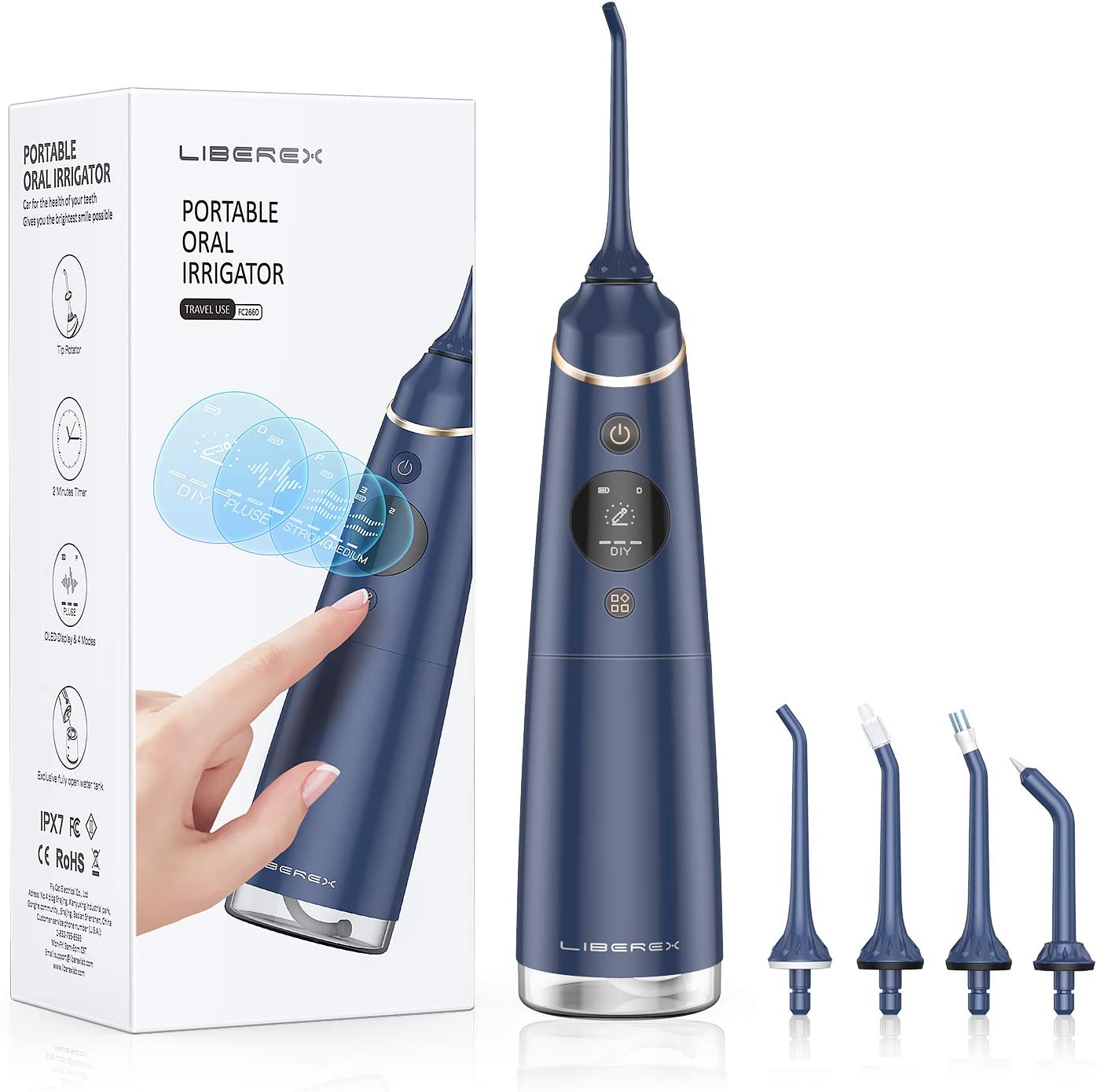 A dental care and washing device，