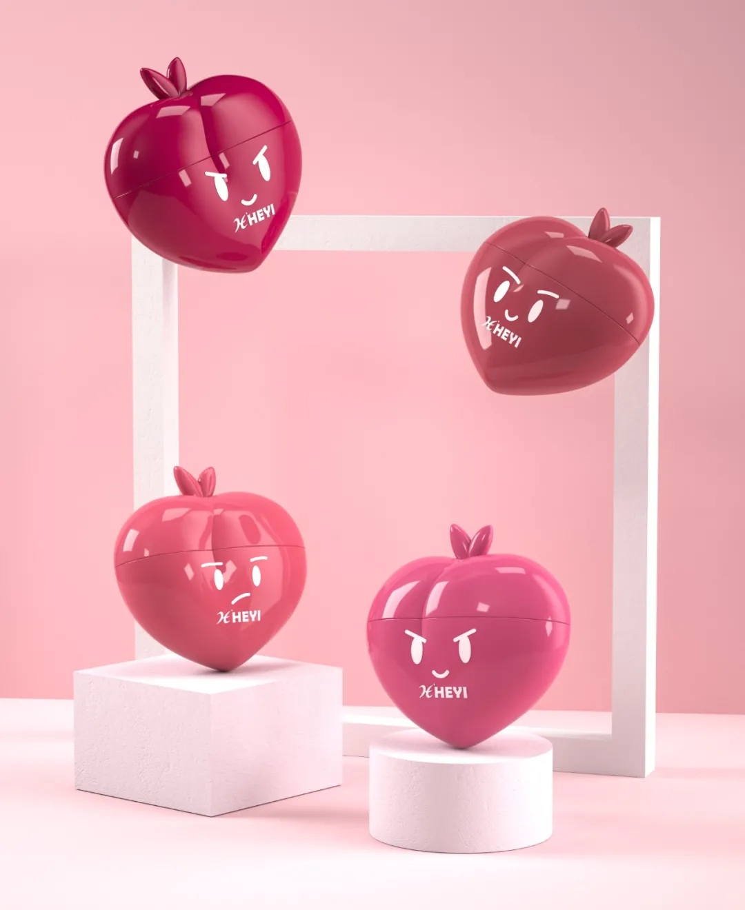 Peach，Beauty makeup，Packing material，Lip Glaze，Lip Gloss，