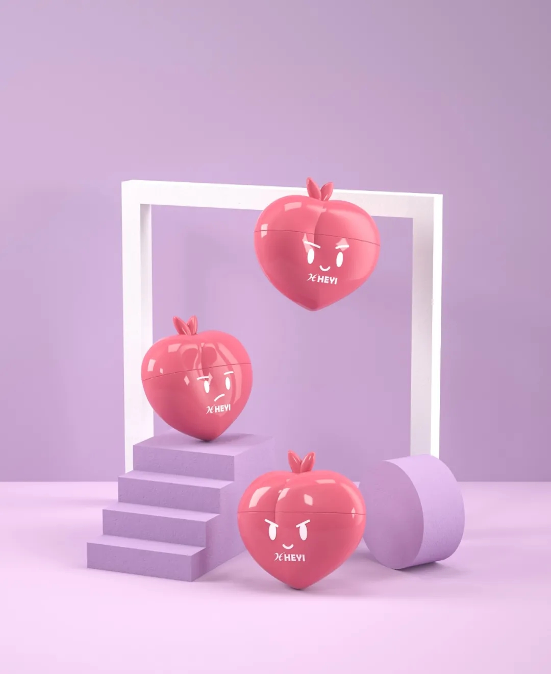 Peach，Beauty makeup，Packing material，Lip Glaze，Lip Gloss，