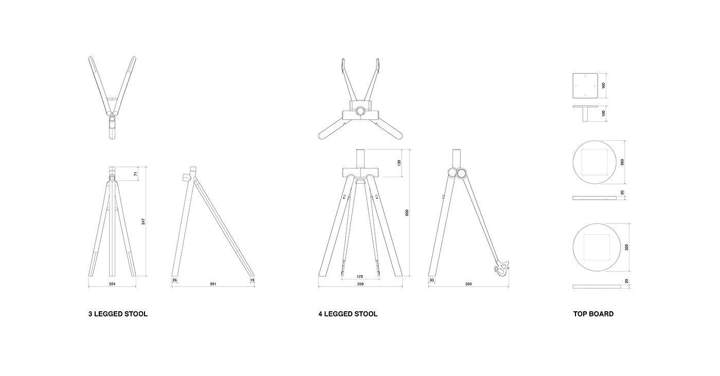 Abandoned bicycle，Ascending bicycle stool，stool，