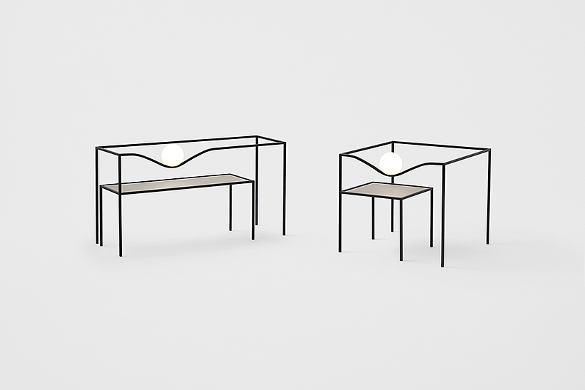 No Entry，table，wall，Flos，