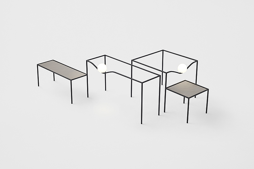 No Entry，table，wall，Flos，