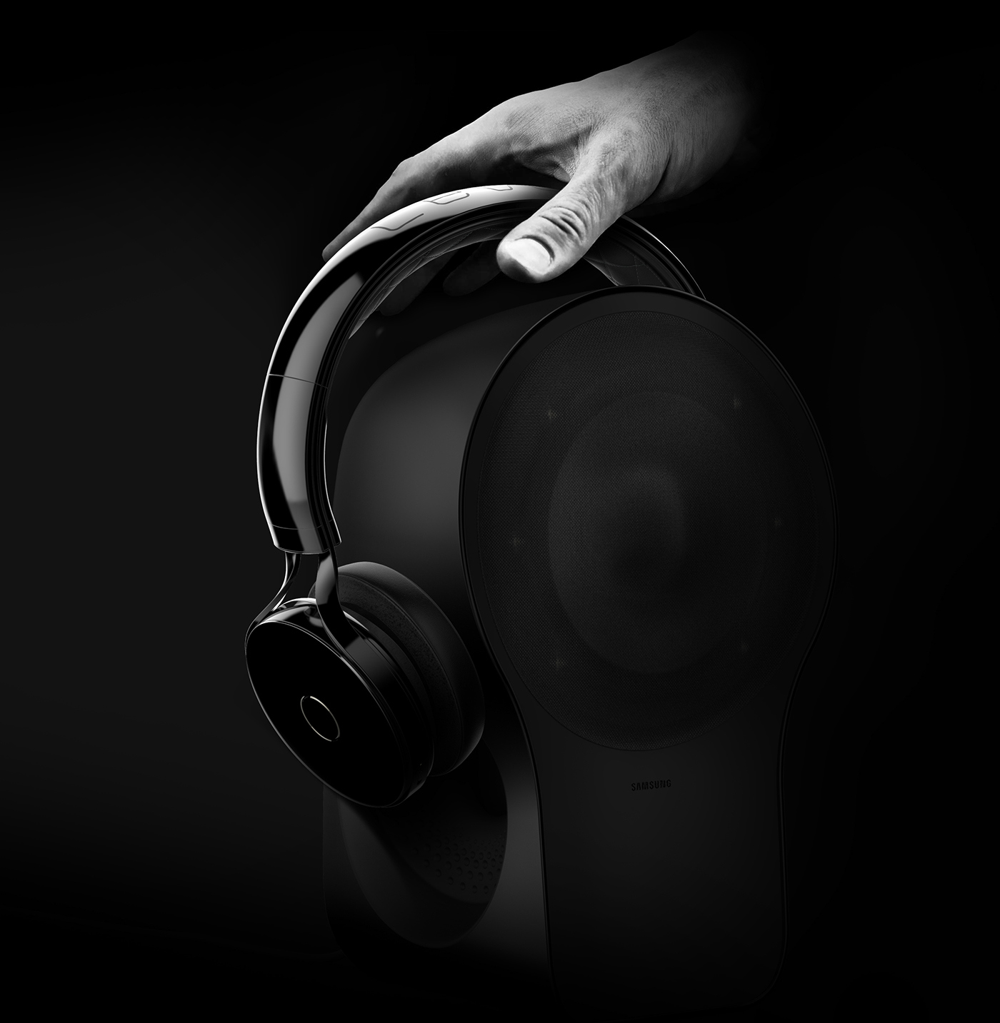 Samsung，level，Music suit，headset，loudspeaker box，industrial design，