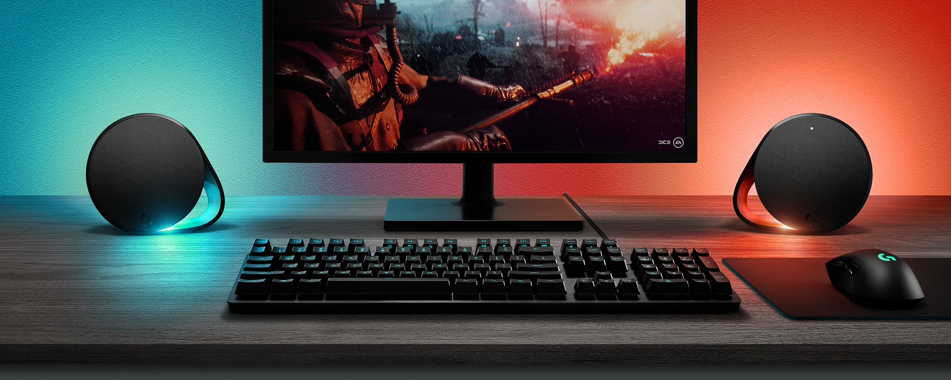 Logitech G560，speaker，game，lighting，