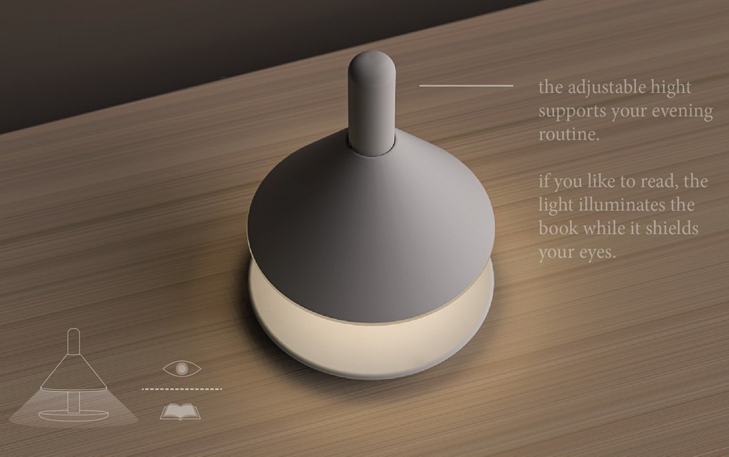 Desk lamp，Philosophy，narrate，interactive，