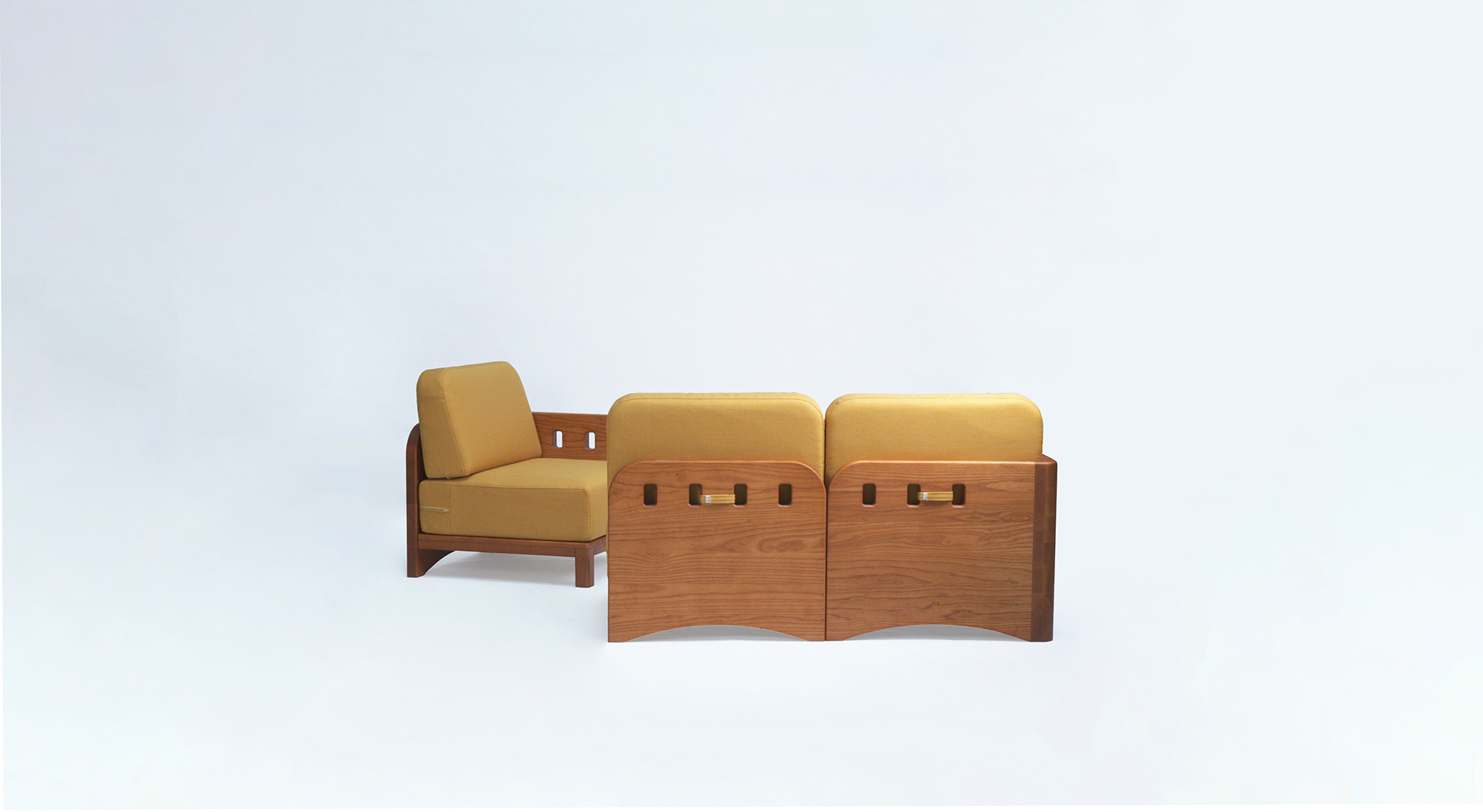 sofa，TOWNWood，Combined wooden sofa，