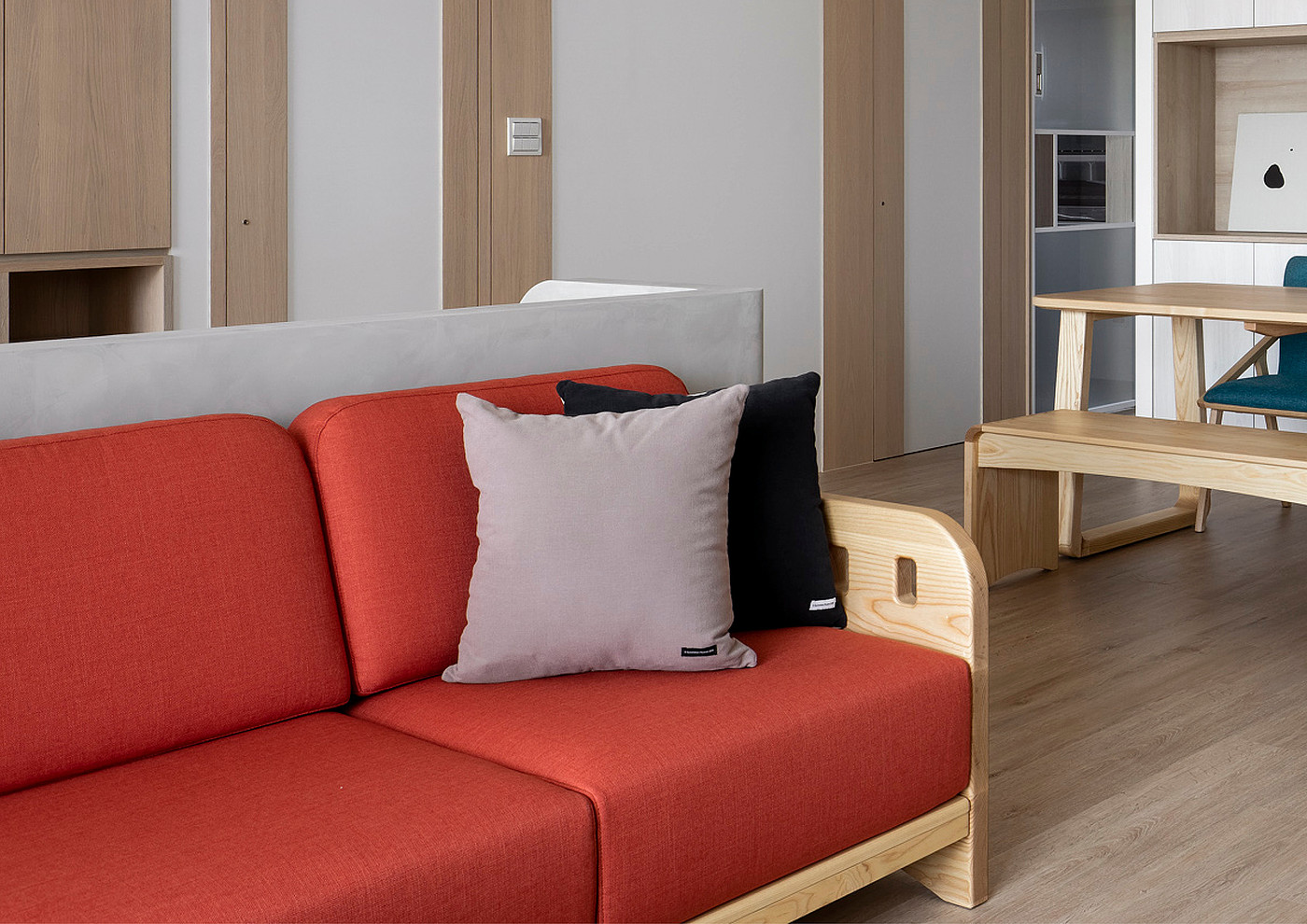sofa，TOWNWood，Combined wooden sofa，