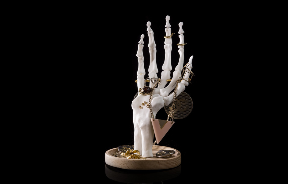 Skeleton Hand，Jewelry rack，Tray，human skeleton，