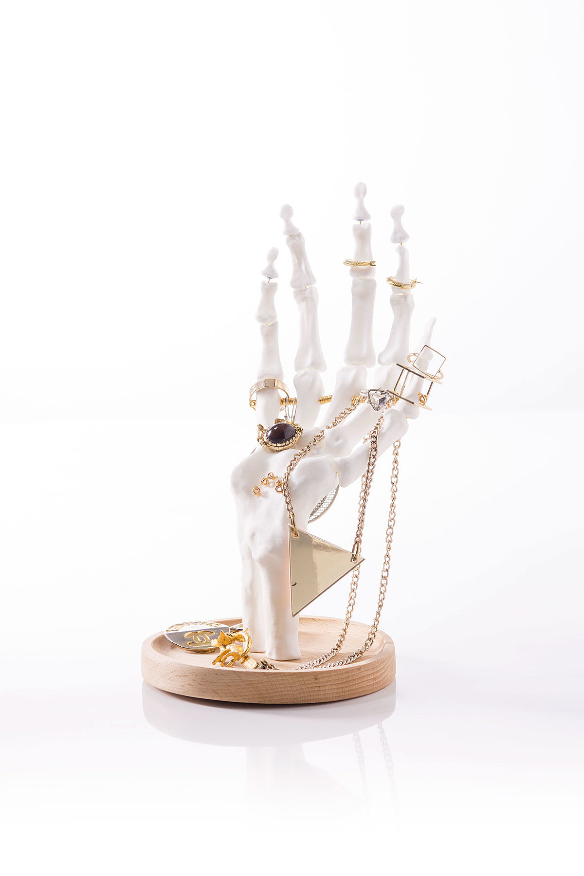 Skeleton Hand，首饰架，托盘，骷髅，