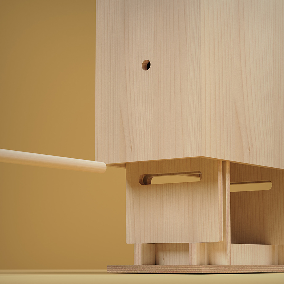 SPRITZ，Coffee table，multi-function，furniture，Combined type，