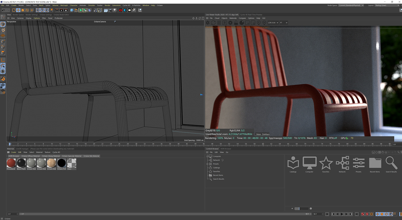 concrete，Injection molding plastics，3d，