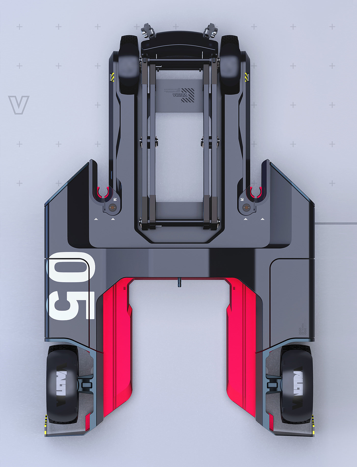 valtra，Vertical agricultural tractor，Design Competition - first place，