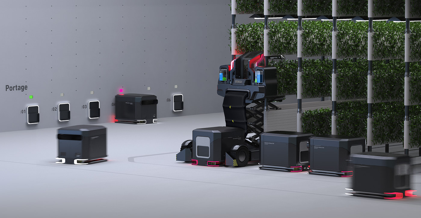 valtra，Vertical agricultural tractor，Design Competition - first place，