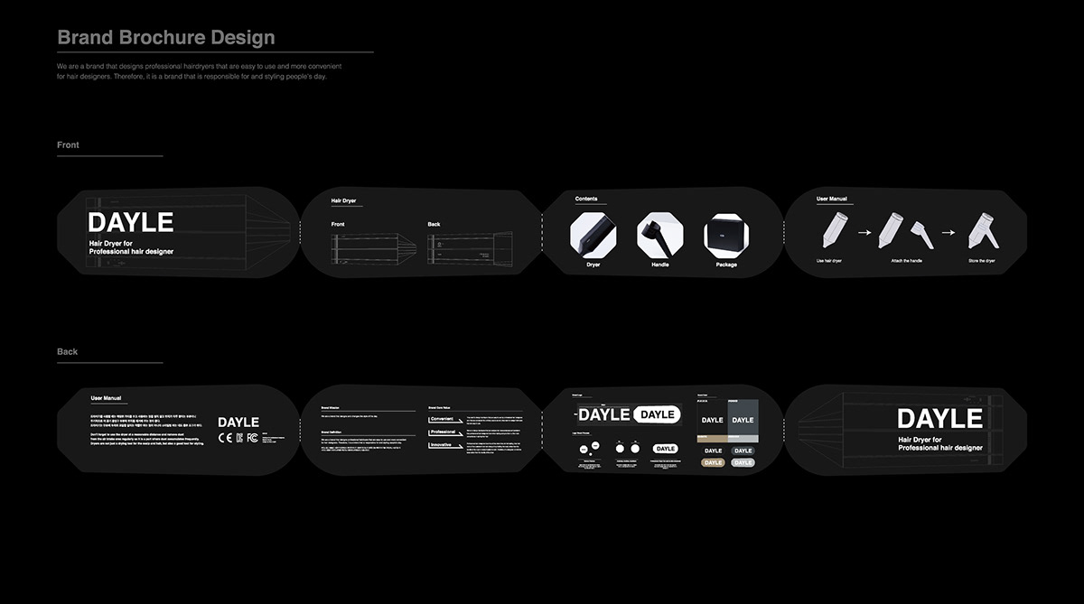 hair drier，Air duct，Hair Design ，modelling，