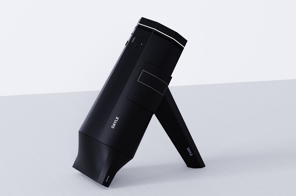 hair drier，Air duct，Hair Design ，modelling，