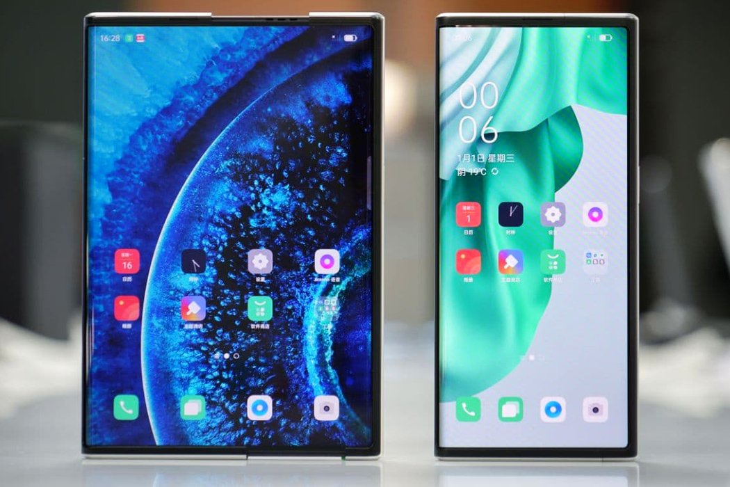 OPPO，Stretch，Intelligent mobile phone，Scroll，