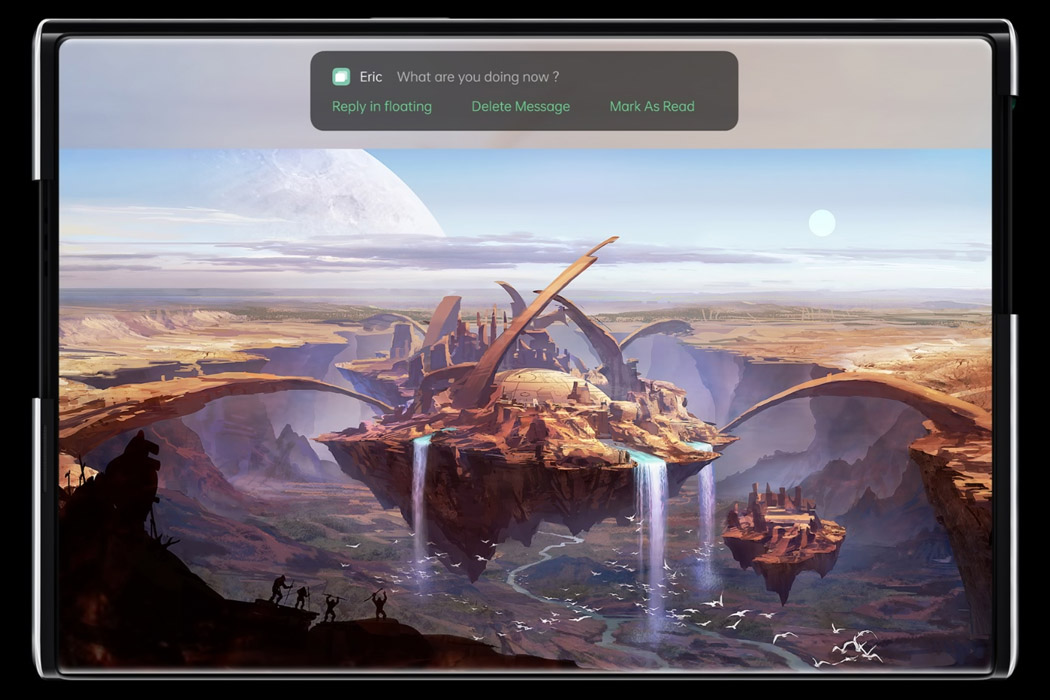 OPPO，Stretch，Intelligent mobile phone，Scroll，