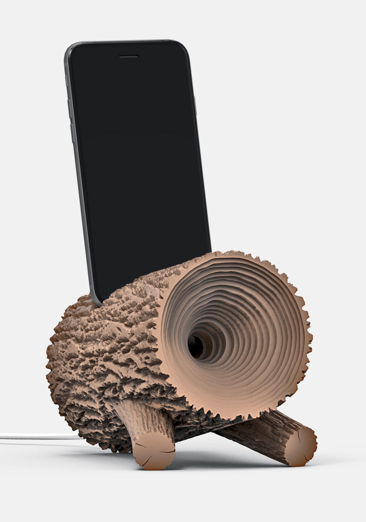 Sound amplifier，3D printing，trunk，