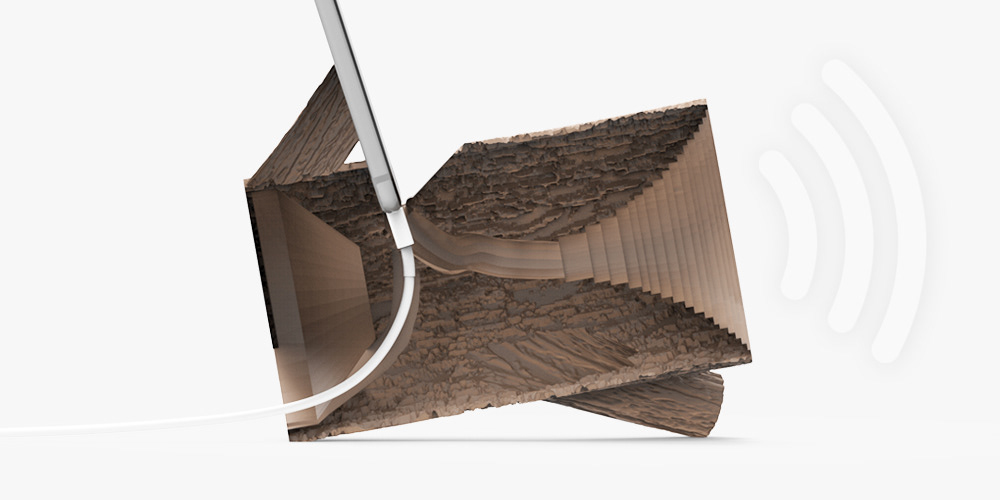 Sound amplifier，3D printing，trunk，