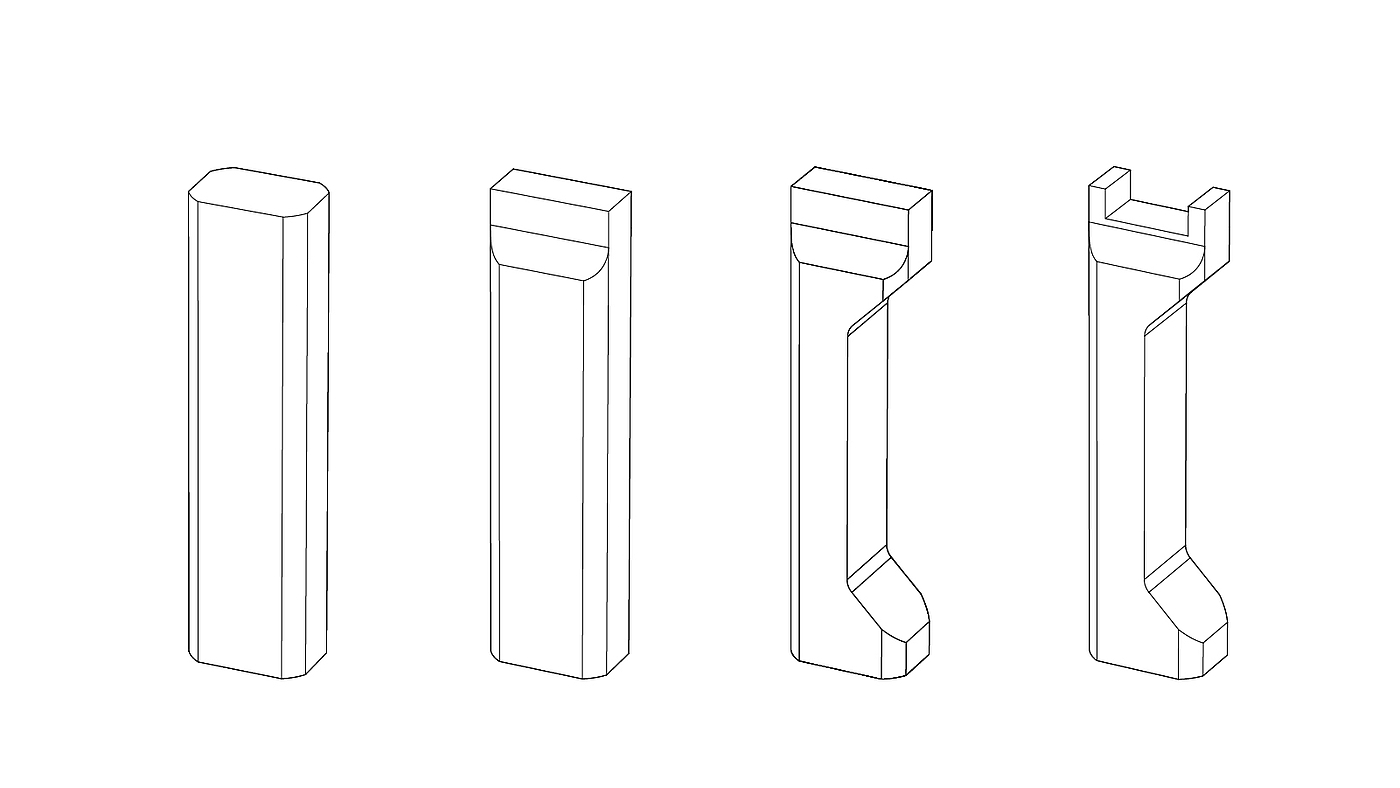 Handle，stabilizer，product design，industrial design，CNC，wood，