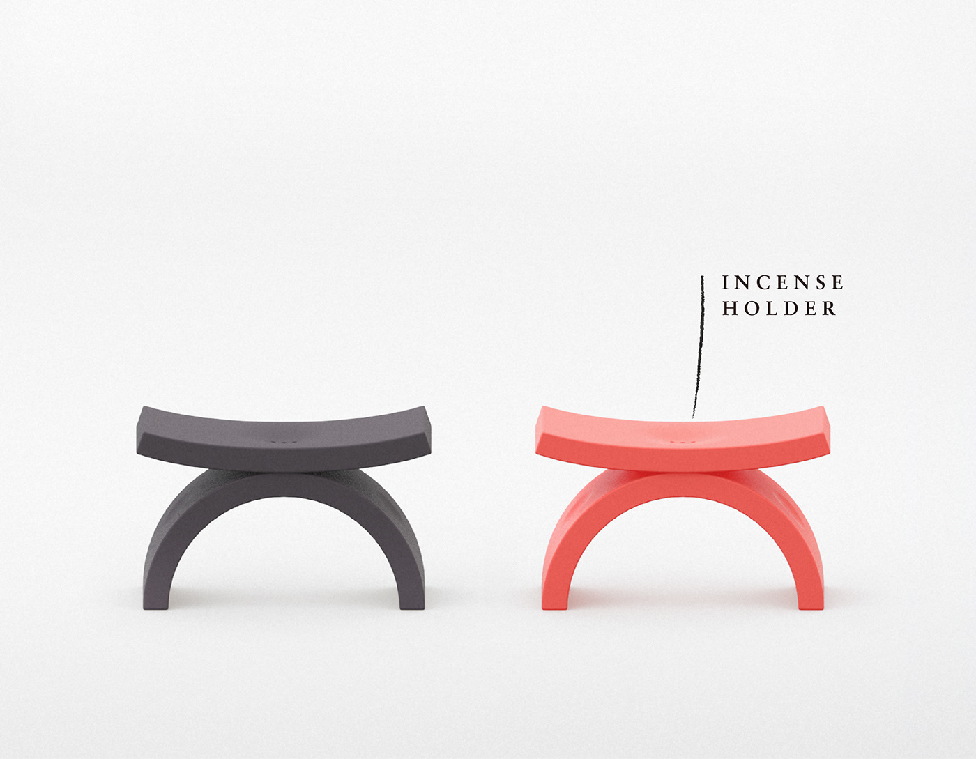 Japanese incense table，Housewear & Furnishings，industrial design，Simplicity，Japanese Style ，
