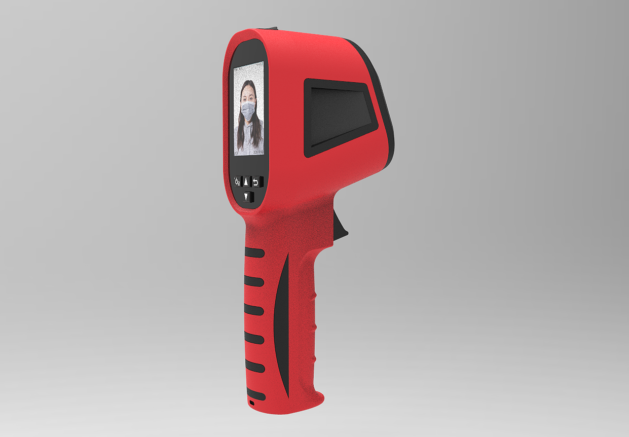 Face recognition，forehead thermometer，Temperature measuring gun，