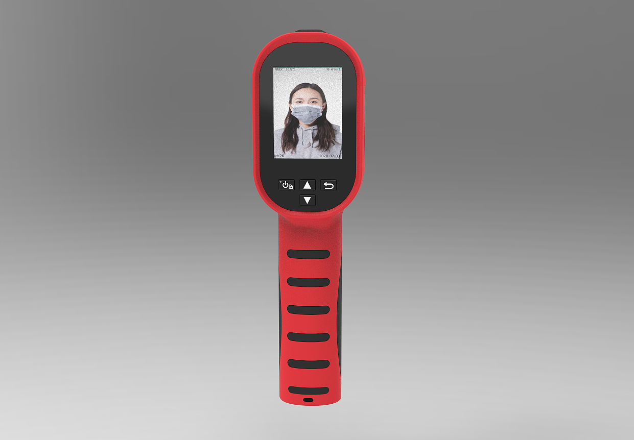 Face recognition，forehead thermometer，Temperature measuring gun，